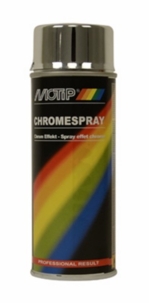 Spuitbus Lak – Motip – 400ml – Chroom (04060)