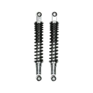 Schokbreker, set - MDI - 310mm - Zwart/Chroom