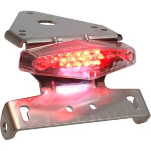Kentekenplaathouder + achterlicht LED – Aluminium (universeel)