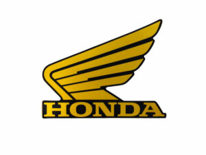 Sticker "Honda Wing" - Geel