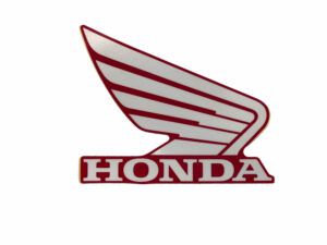 Sticker "Honda Wing" - Rood