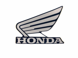 Sticker "Honda Wing" - Zilver