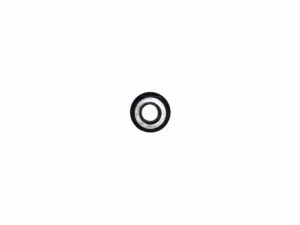 Bout flens - 6mm - Zwart