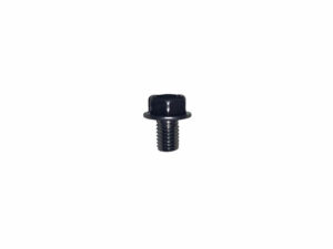 Bout flens - M8x12 - Zwart