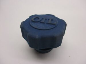 Olietankdop blauw