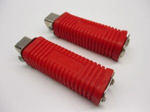 Voetsteun set passagier rood