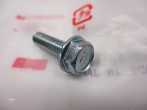 Bout flens - M6x20 - Chroom