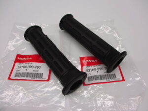 Handvat set zwart MB/MBX/MCX origineel Honda