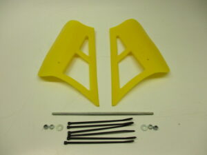 Koelkappenset Honda MT50 / MT80 - Geel (incl. bevestigingsmateriaal)