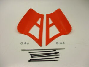 Koelkappenset Honda MT50 / MT80 - Oranje/rood (incl. bevestigingsmateriaal)