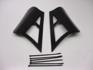 Koelkappenset Honda MT50 / MT80- Zwart (incl. bevestigingsmateriaal)