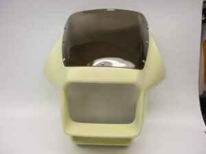 Koplampspoiler - Wit (incl. donkerbruin getint glas) Honda MBX