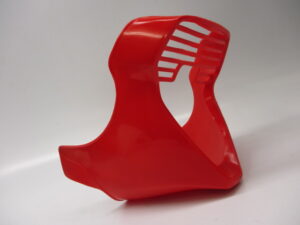 Motorspoiler rood Honda MB50, MB80 (ophanging zelf maken!)