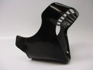 Motorspoiler zwart Honda MB50, MB80 (ophanging zelf maken!)