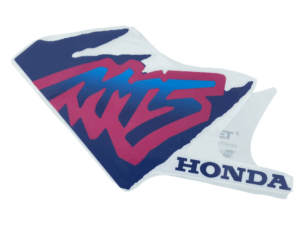Stickerset tank - "MT5" Scandinavia/Norway wit/blauw