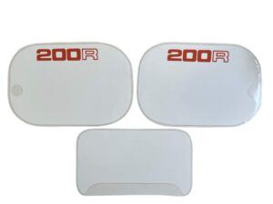 Stickerset kappen - Wit