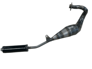 Uitlaat, zonder demper – Jollymoto (imitatie) – model 110/125cc (handgemaakt)
