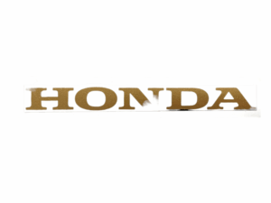 Sticker "HONDA", achterkant - Goud (John Player Special)