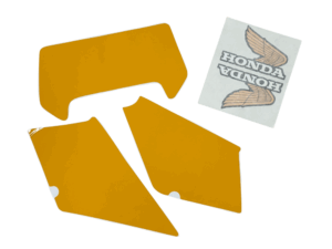 Stickerset compleet - Oranje/geel - model '84-'85, R119 Flashing Red (Orange)