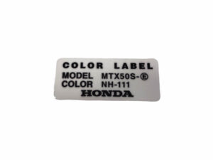 Sticker kleurlabel - Kleur: NH111 Cortina White