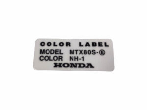 Sticker kleurlabel - Kleur: NH1 Black
