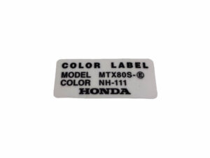 Sticker kleurlabel - Kleur: NH111 Cortina White