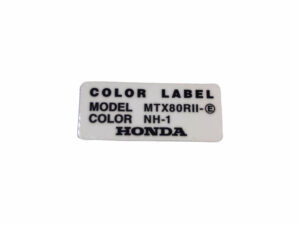 Sticker kleurlabel - Kleur: NH1 Black
