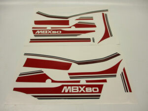 Stickerset compleet - Wit - model '83-'84