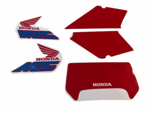 Stickerset compleet - Rood - model '90-'91, NH196 Ross White