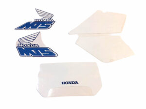 Stickerset compleet - Wit/blauw - model '90-'91, PB182 Florida Blue