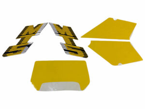 Stickerset compleet - Geel - model '88-'89, NH1 Black