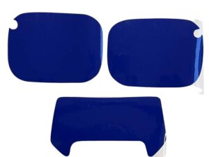 Stickerset kappen - Blauw