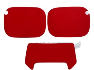 Stickerset kappen - Rood