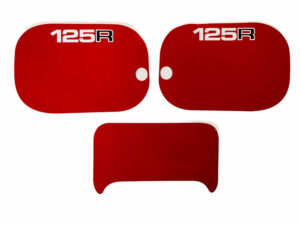 Stickerset kappen - Rood
