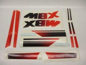 Stickerset compleet - model '84-'86, Wit