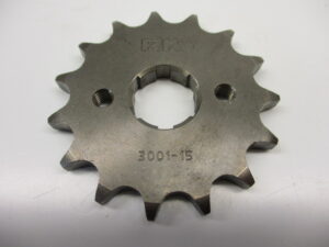 Tandwiel 15 tands - ketting 428 - 125cc model