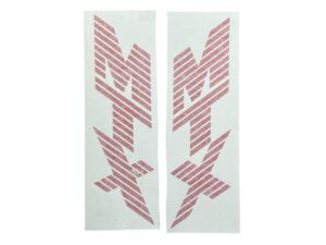 Stickerset tank - "MTX" Rood - model '87-'92 NH138 Shasta White