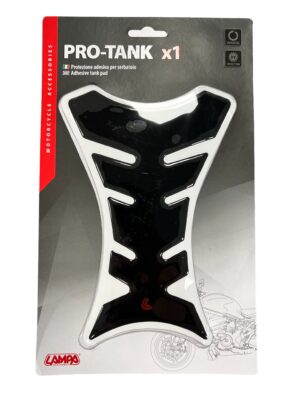 Sticker tank - Tank-pad Zwart Lampa - 13,5x20,5