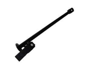 Zijstandaard - Vierkant - 36cm - Zwart (incl. rubber) MT / MTXot