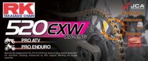 Ketting, 520 - RK - 108 links - XW-Ring, super versterkt
