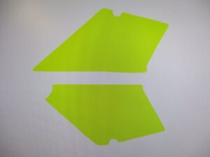 Stickerset zijkap - Geel - model '88-'89