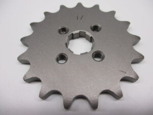 Tandwiel 17 tands - ketting 420 - 50/80cc model