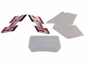 Stickerset compleet - Wit - model '88-'89, NH138 Shasta White