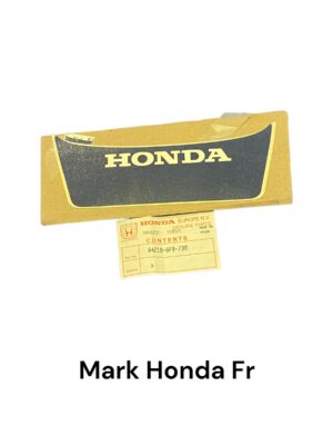 Sticker voor - "HONDA" - Geel + zwart