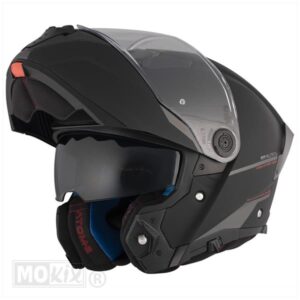 HELM ATOM 2 SV SOLID MAT ZWART