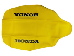 Buddydek (made in EU) Honda, MTX SH / 50R / 80 / 80R2 / MTX125  (letters Honda) Yellow vanaf 1984