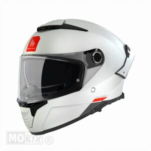 Helm Thunder4 SV_Solid White Gloss