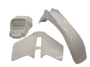 4-delige kappenset  Honda MT NH196 Ross White Model vanaf 1990(incl. Koplampspoiler)