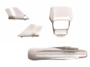 Restauratieset 4-delige kappenset compleet Honda MT5 AD01 R119 1984-1984 Jubileum | Rood zadel MT5